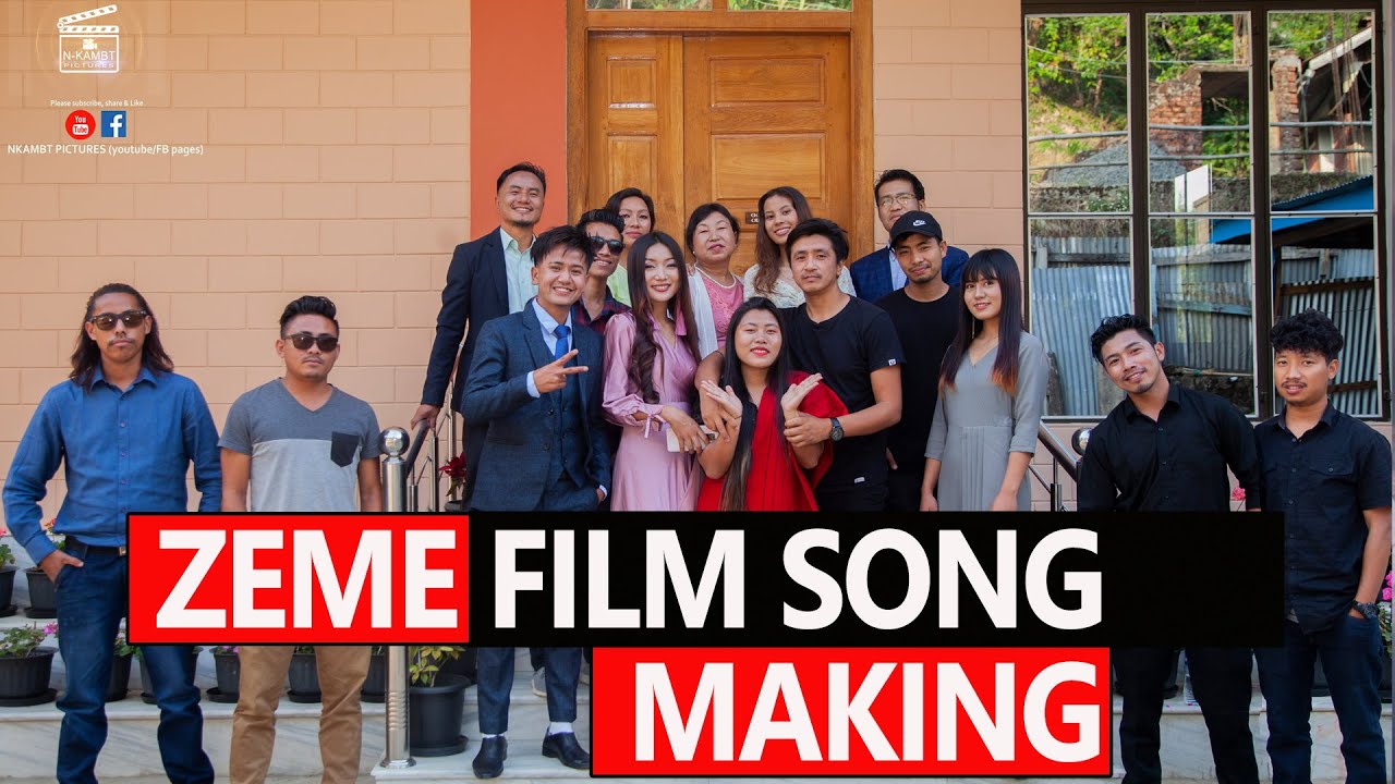 Zeme Film Song Making || Film Name- Alung Sing Ne ||