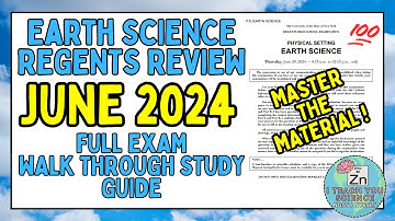 June 2024 New York State Earth Science Regents Full Exam Review | Ultimate Study Guide for Success