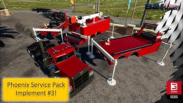 FS19 - Live Modding! TLX Phoenix Service Bed Almost done!