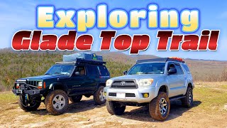 Exploring Glade Top Trail with epic campsite!!! Mark Twain National Forest