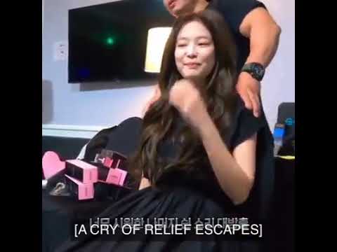 Jennie Massage Her Body Jennie Blackpink 