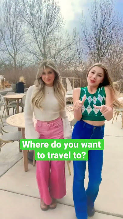 Hundred Miles viral TikTok trend with Elliana 💃💗💚 #trending #shorts #tiktok