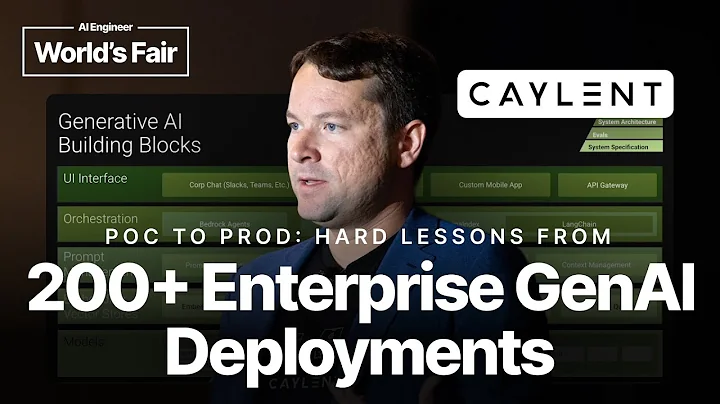 POC to PROD: Hard Lessons from 200+ Enterprise GenAI Deployments - Randall Hunt, Caylent
