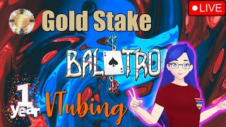 Gold Stake Attempts [1 Year VTuber Anniversary]