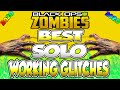 BEST *SOLO* WORKING GLITCHES (2020) - BO4 ZOMBIE GLITCHES