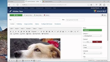 Joomla 3.5 - Essential Features Review