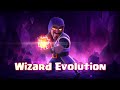 Wizard evolution  clash royale