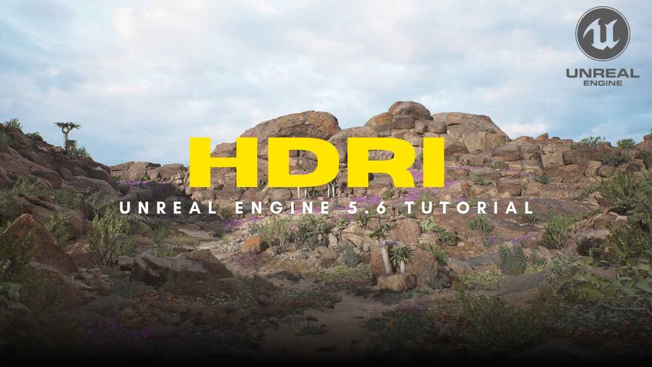 How to use HDRI lighting in Unreal Engine 5.6 | TUTORIAL - YouTube