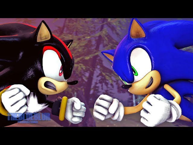 SONIC VS SHADOW IN A MUGEN FIGHT 