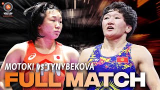 Sakura MOTOKI (JPN) vs. Aisuluu TYNYBEKOVA (KGZ) | Seniors Ranking Series 2024 | Semi Final | WW 62K