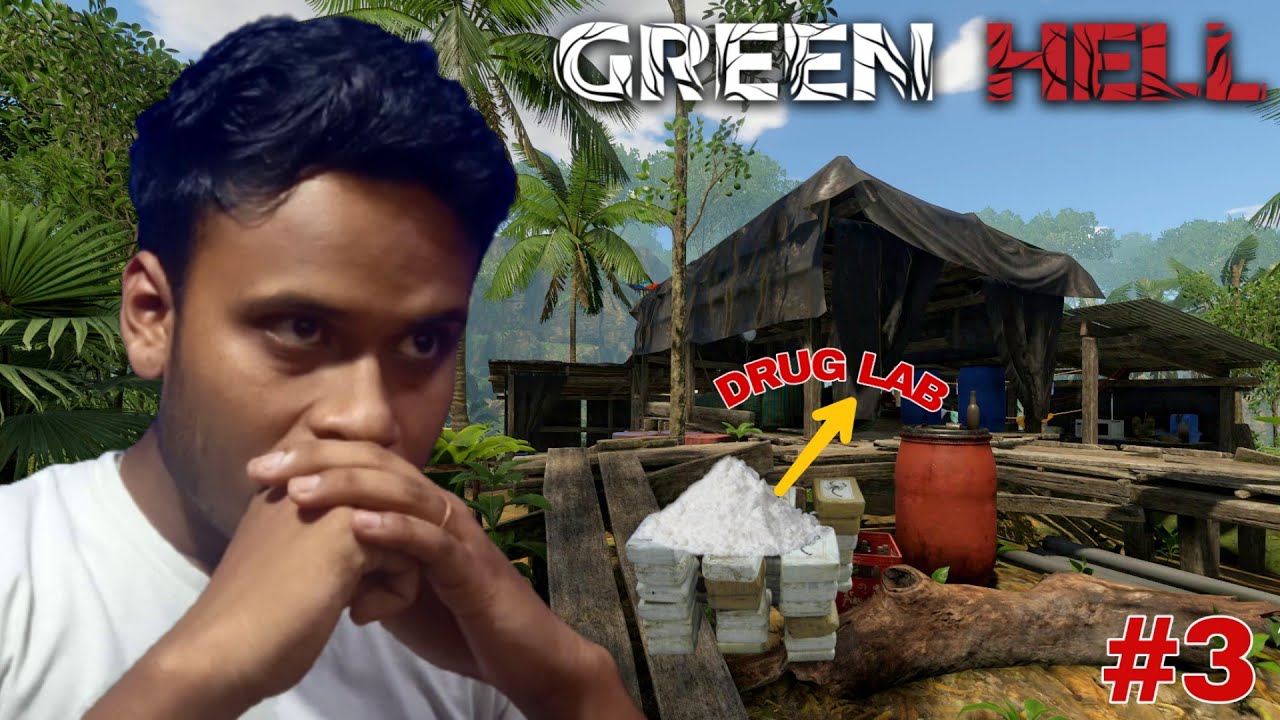 I Found A Drug Lab | Green Hell Gameplay #3 