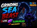 🔴LIVE Bloxfruits Sea Beast grinding