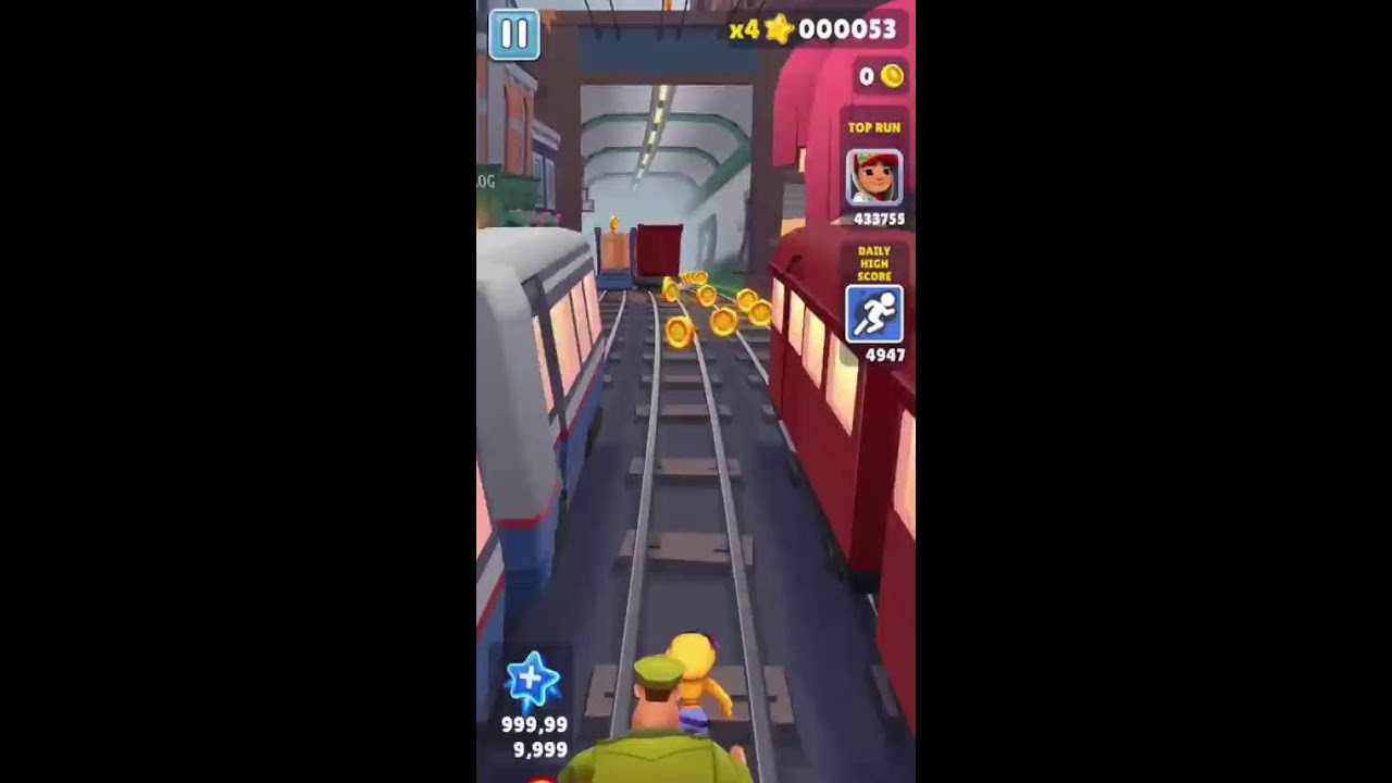 Subway surf Gameplay Live #shorts #live #viral #subwaysurfers