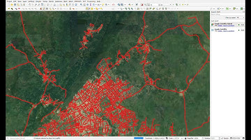 Digitizing Road features using GIS (QGIS)