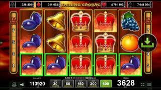 SHINING CROWN | DEMO | BIG WINS | EGT SLOTS #alinionuttoader