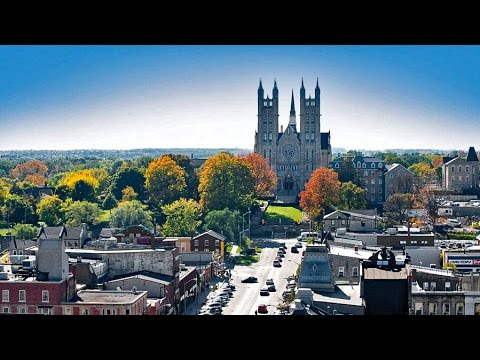 Guelph, Ontario: Cruising Around Downtown 