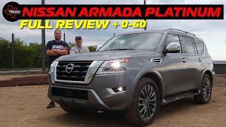 Nissan Armada Platinum Is The BEST BIG V8 SUV - Full Review + 0-60