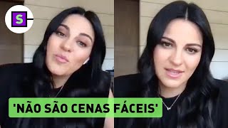 Maite Perroni, from RBD, reveals challenge with sex scenes in Netflix series