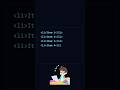 VS Code Emmet Trick: Generate 10 List Items Instantly ⚡ #codingtips #coding #tipsandtricks #js