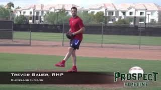 Trevor Bauer, RHP, Cleveland Indians, Pitching Mechanics at 240 FPS