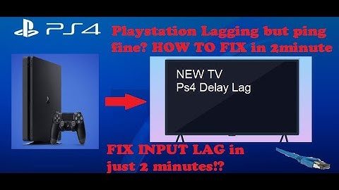 How to Fix Ps4/Ps5 Lag  in just 2 minutes!? *2022*  Quick Fix for Ps4 Input delay in new Tv/Device.