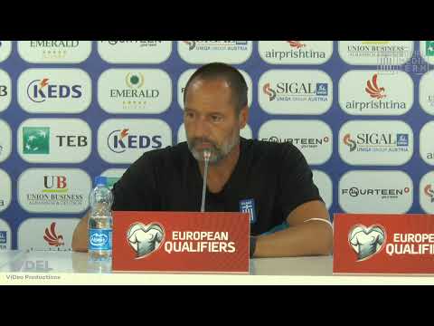 Pre Match Κόσοβο - Ελλάδα | Συνέντευξη Τύπου Τζον Φαν'τ Σχιπ & Κ. Μαυροπάνου  (4.9.21)