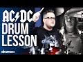 How To Sound EXACTLY Like AC/DC On The Drums