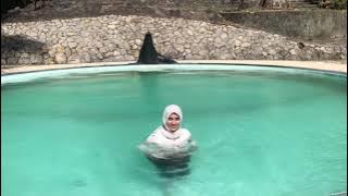 #2 CEWE CANTIK JILBOBS BASAH BASAHAN DI WATERBOOM LEGEND    #2021 #jilbab