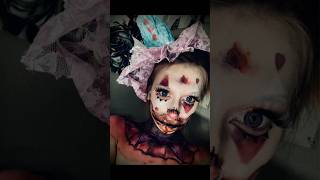 scarecrow makeup 🦅 #scarecrows #scarecrow #fall #sfx #art #artartist #tutorial #short #fallseason