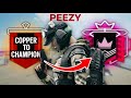 R6 GRIND | NOOB-CHAMP | FIRST SEASON!💣 (RAINBOW SIX SEIGE RANKED)🔴