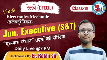 DFCCIL Signal & Telecommunication Important Questions Series By Ratan sir