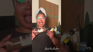 Microloc post shampoo routine!! Quick and easy. 😌✨ #microlocs