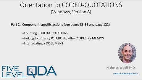 ATLAS.ti Coded Quotation - Part 2 | Qualitative Data Analysis Services