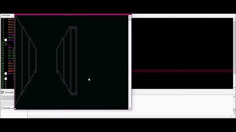 Ascii 3D Maze made on C++