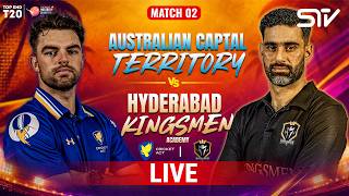 LIVE | Venue 1 TIO | ACT Comets vs Hyderabad Kingsmen | Match 02 | Top End 2026 | ZP1T