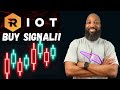 Riot stock buy signal  earning results are in