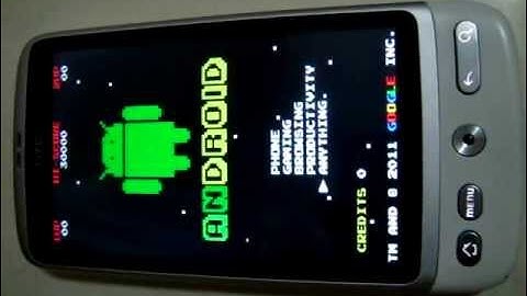 InsertCoin A2SD+ @ HTC Desire G7 Android 2.3 Turn On Screen Animation