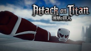 Colossal Gameplay & (PVP)  Attack on Titan: Freedom War [Beta] (Roblox)