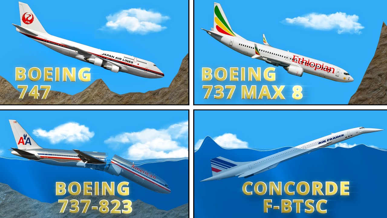 Realistic Plane Crashes in Floating Sandbox