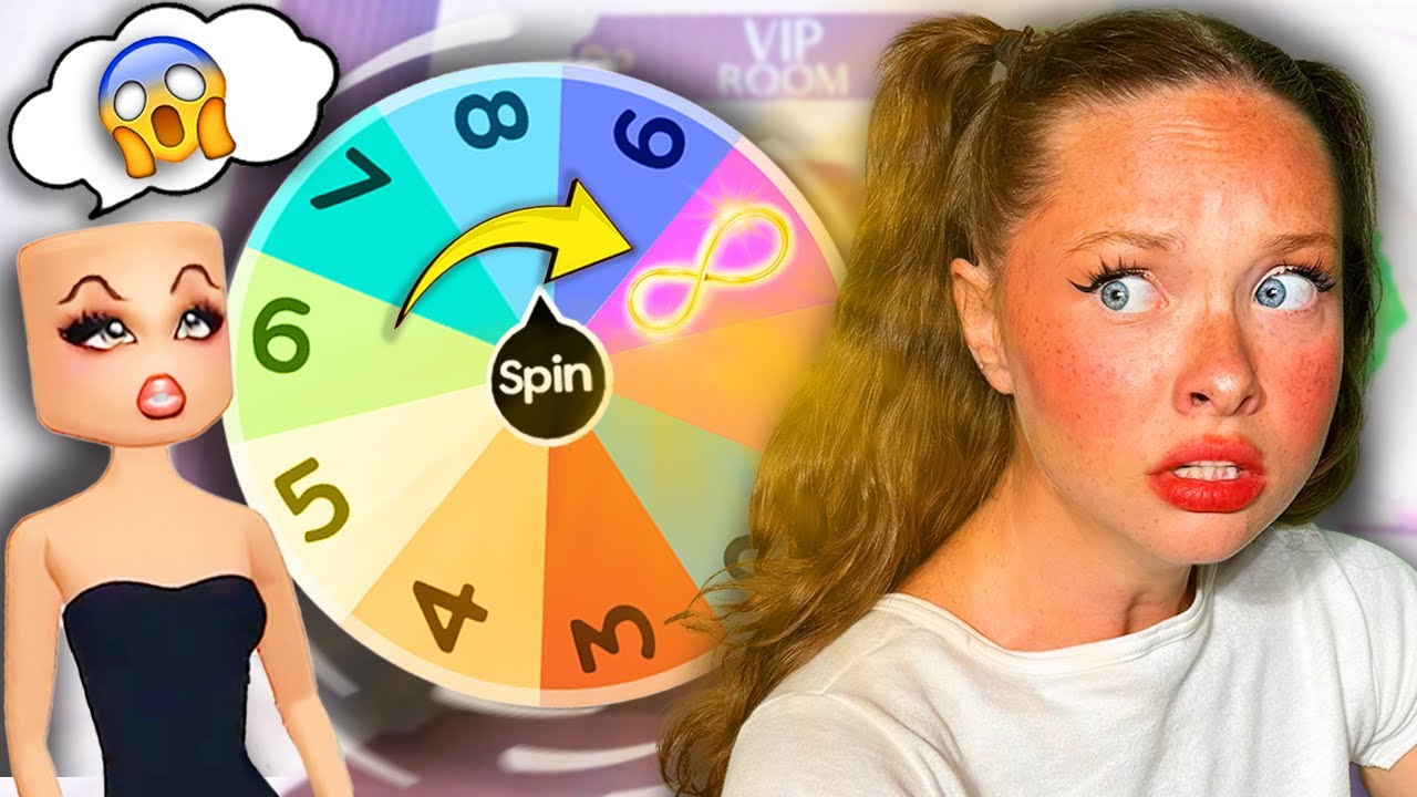 WHEEL CONTROLS HOW MANY ITEMS I CAN WEAR (Roblox Dress To Impress)