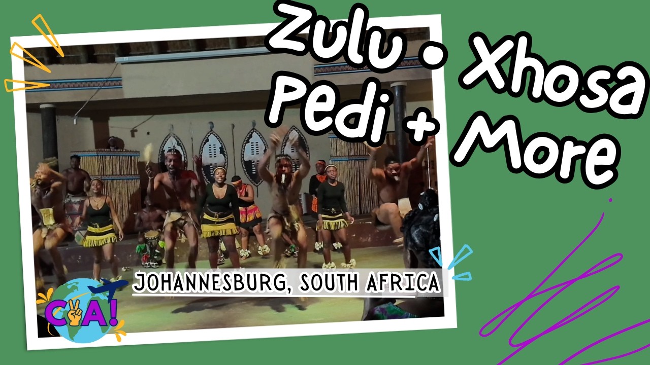 South Africa Through My Eyes | Lesedi Cultural Village: FULL Cultural Dance Performance | POV Travel