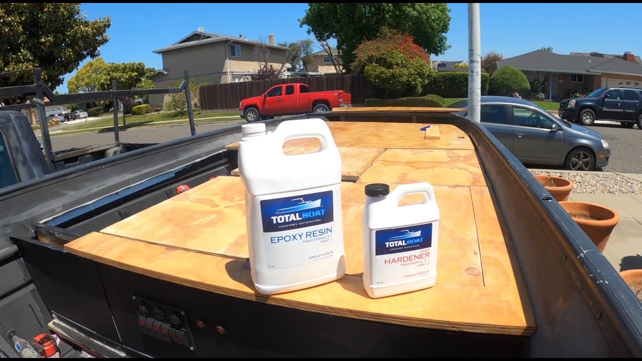 How To: Total Boat Epoxy Resin On Custom Boat Deck 