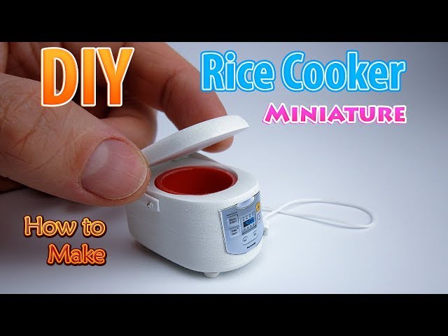 dollhouse accessories mini miniature rice cooker