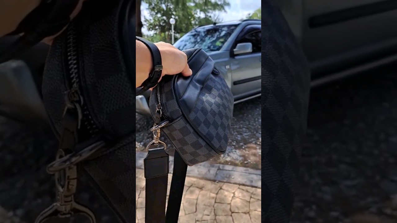 Tas selempang pria kulit 