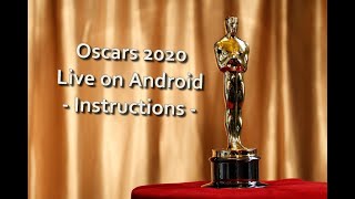 How to stream Oscars 2020 live on Android devices? screenshot 1