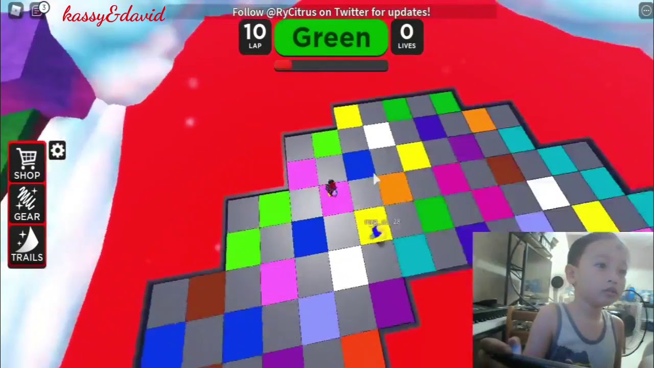 ROBLOX | Color Rush | kassy and david - YouTube