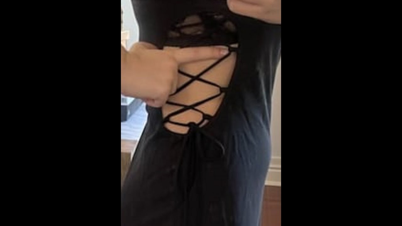 How to cover under armholes for a formal dress YouTube