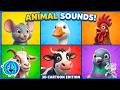 The Animal Sounds Song! | Mouse, Goose, Rooster, & More | Simple EduFam Learning