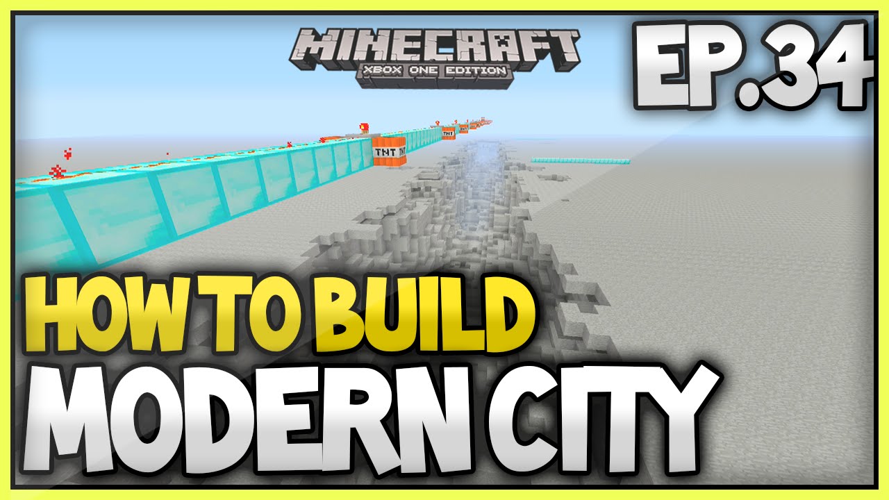Minecraft Xbox - How To Build A Modern City (EP.34) - River Tutorial ...