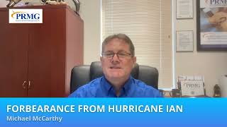 Mortgage Forbearance from Hurricane Ian